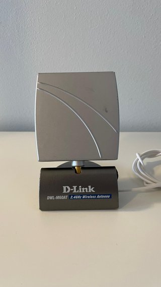 Módulo WIFI USB y Antena de largo Alcance D-Link