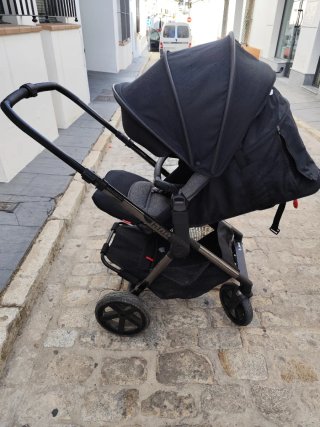 Capazo y Silla Jane Crosslight Pro Negro