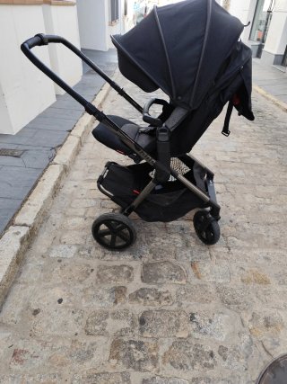 Capazo y Silla Jane Crosslight Pro Negro