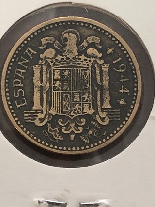 Moneda 1 Peseta 1944