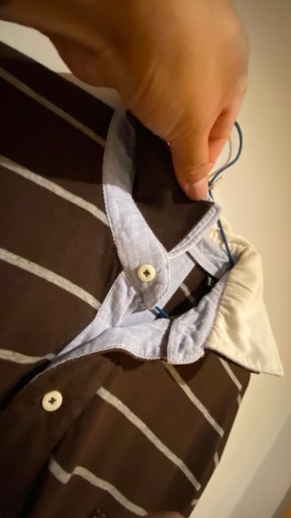 Camisa Pedro del Hierro Rayas Marrón/Gris