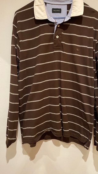 Camisa Pedro del Hierro Rayas Marrón/Gris