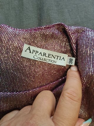 Conjunto pantalón y top lentejuelas