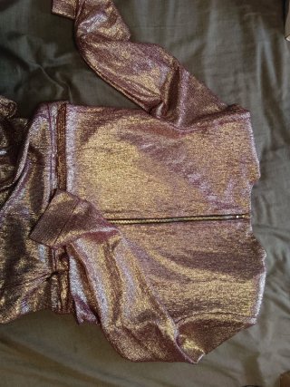 Conjunto pantalón y top lentejuelas