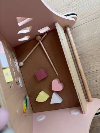 Andador Montessori Madera y Colores