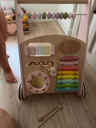 Andador Montessori Madera y Colores