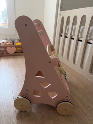 Andador Montessori Madera y Colores