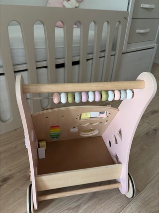 Andador Montessori Madera y Colores