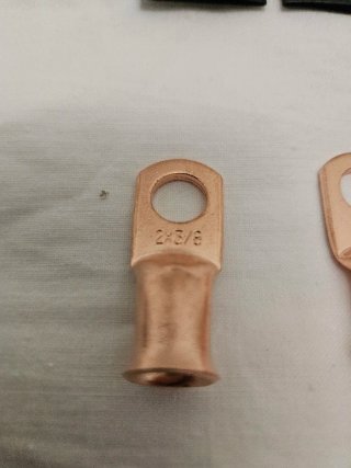 2 Shunts 500A con tapas + 6 terminales cobre 35mm