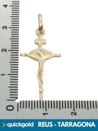 035-1094 COLGANTE ORO 18K CRUCIFIJO