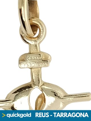 035-1094 COLGANTE ORO 18K CRUCIFIJO
