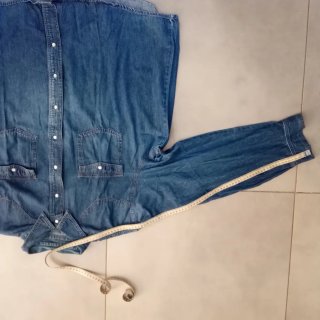 Camisa Vaquera Wrangler Talla XXL