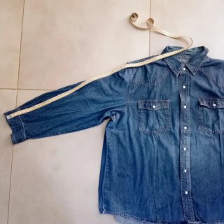 Camisa Vaquera Wrangler Talla XXL