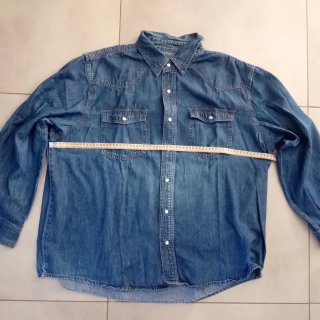 Camisa Vaquera Wrangler Talla XXL