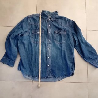 Camisa Vaquera Wrangler Talla XXL