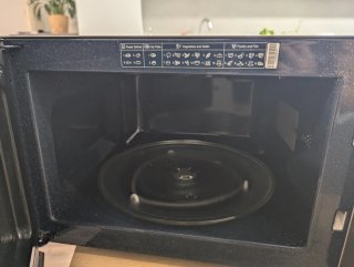 Microondas Samsung 23L Grill MG23F301TAS