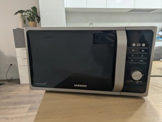 Microondas Samsung 23L Grill MG23F301TAS