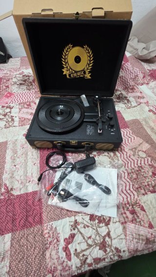 Tocadiscos Maletín Suitcase Wireless