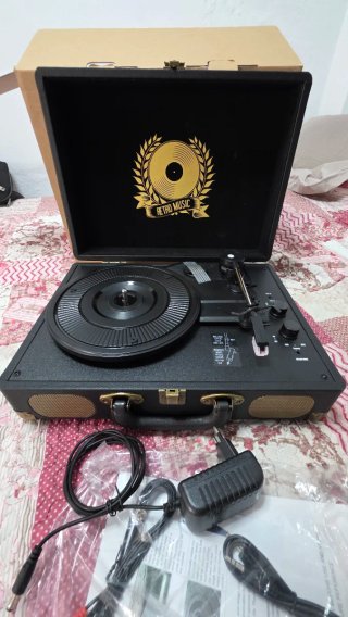 Tocadiscos Maletín Suitcase Wireless
