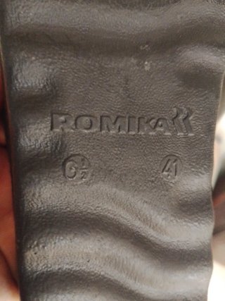 Zapatos Romika señora Azul oscuro