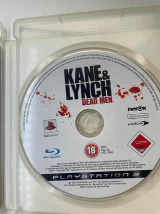 Kane & Lynch Dead Men PS3