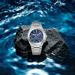 Reloj Benyar Hombre Cronógrafo Azul y Plateado