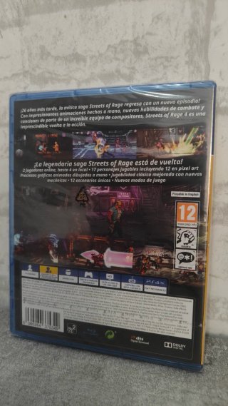 Streets of Rage 4 PS4 Precintado