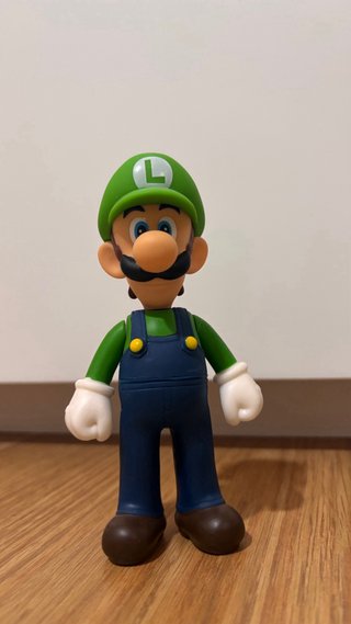 Figura Luigi Articulada Super Mario Nintendo