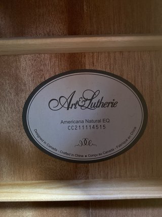 Guitarra Electroacústica Art & Lutherie
