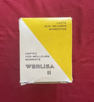 Cámara Werlisa II con funda de cuero
