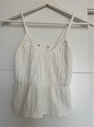 Top tirantes blanco talla XS