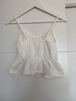 Top tirantes blanco talla XS