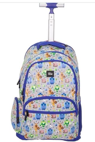 Mochila Escolar MILAN Serie Vikingos 25 L Nueva