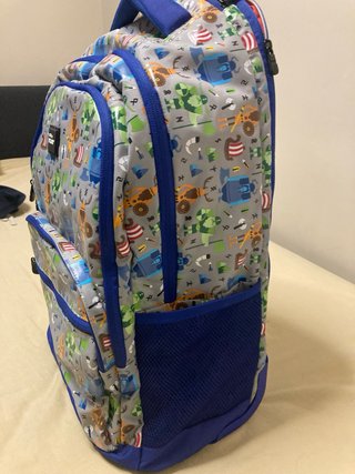 Mochila Escolar MILAN Serie Vikingos 25 L Nueva
