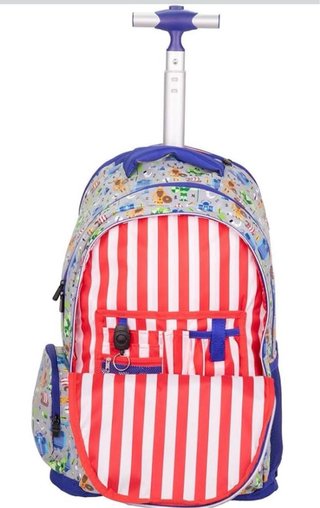 Mochila Escolar MILAN Serie Vikingos 25 L Nueva