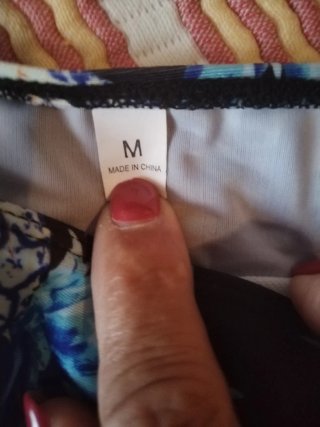 Cueca de Banho Senhora Estampada Frutas