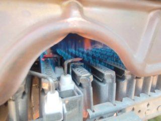 Calentador Neckar Gas Butano 10L Blanco