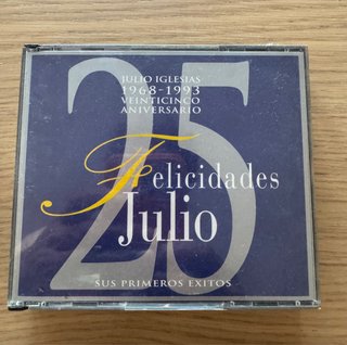 Julio Iglesias 25 Aniversario Grandes Éxitos CD
