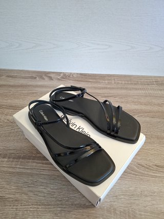 Sandalias Calvin Klein Negras Talla 38