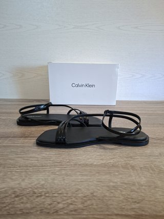 Sandalias Calvin Klein Negras Talla 38