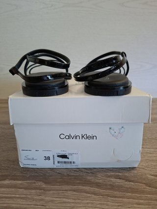 Sandalias Calvin Klein Negras Talla 38