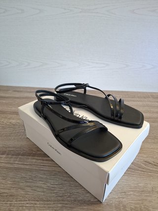 Sandalias Calvin Klein Negras Talla 38
