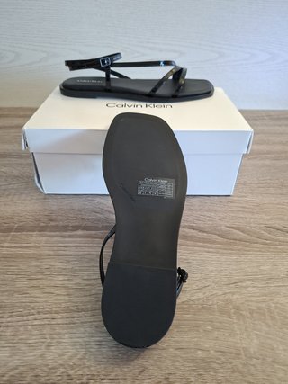 Sandalias Calvin Klein Negras Talla 38