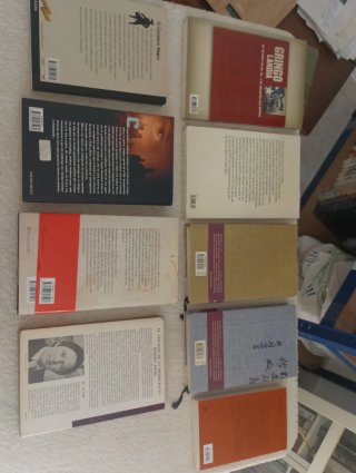Libros histórica, políciaca, C Ficción, filosofía