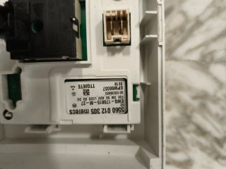 Módulo control pantalla y panel lavadora Siemens