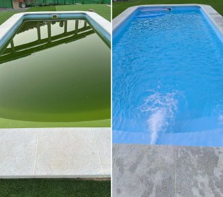 Limpieza y mantenimiento de piscinas