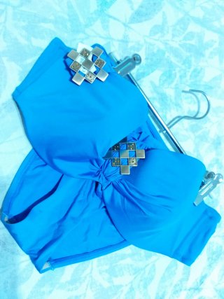 Bikini Lise Charmel Antigel Azulón T40