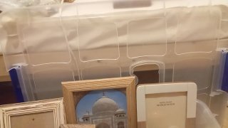 Lote de Marcos y Lámpara