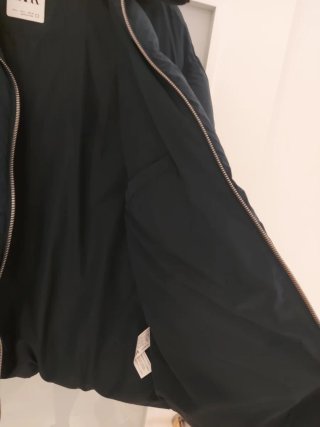 Chaqueta Zara acolchada cuello pelo