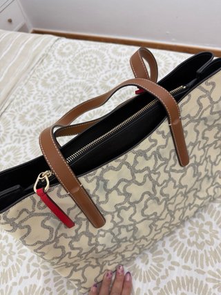 Bolso Tous Beige y Negro